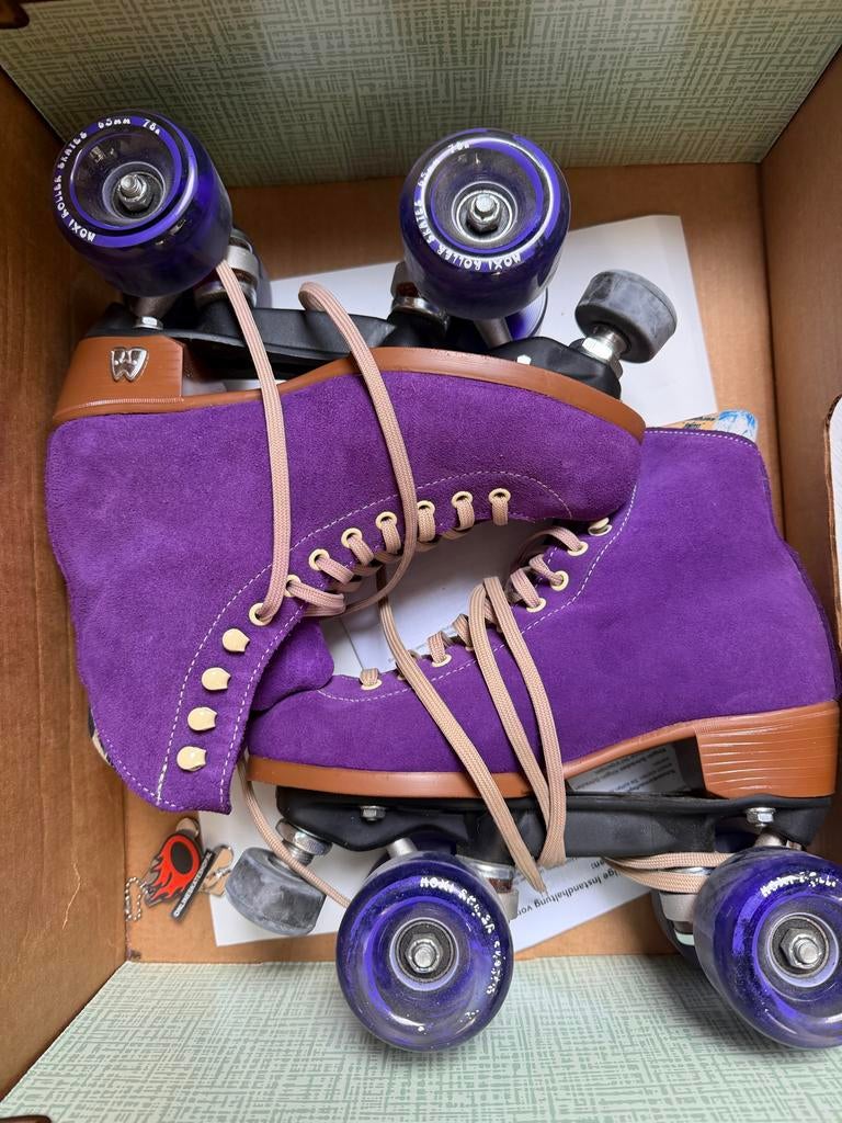 Moxi Skates rolschaatsen - Maat 37 - Zo goed als nieuw, Overige typen, Zo goed als nieuw, Dames, Ophalen