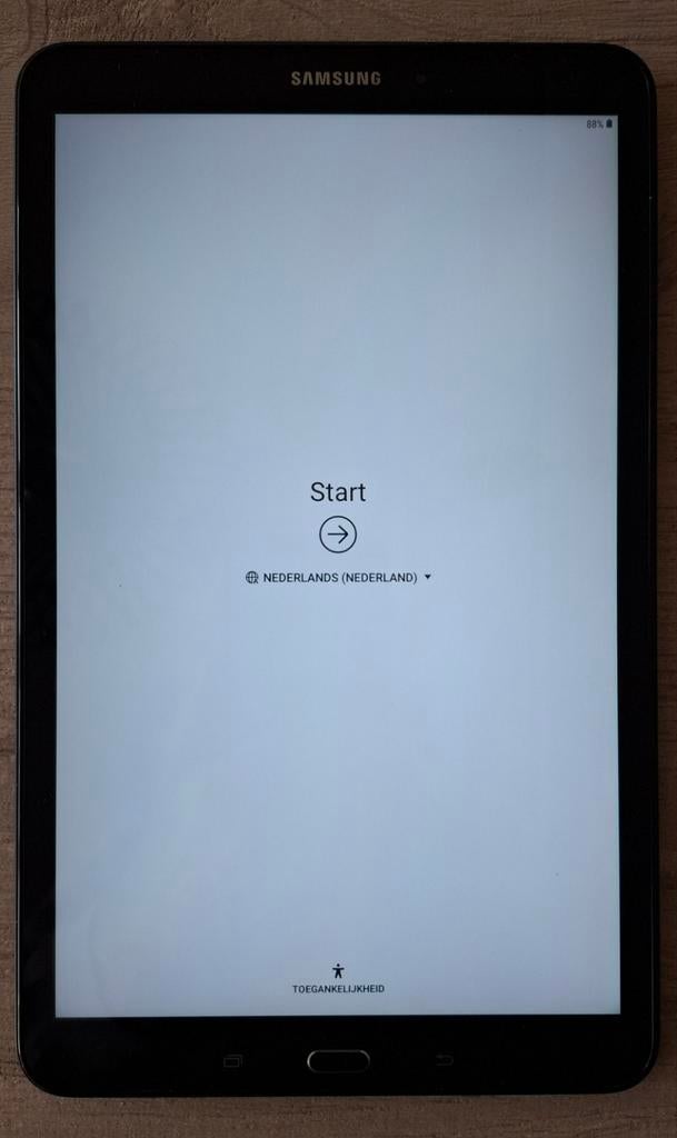 Samsung tablet SM-T580, Computers en Software, Android Tablets, 10 inch, Gebruikt, Ophalen of Verzenden, Samsung