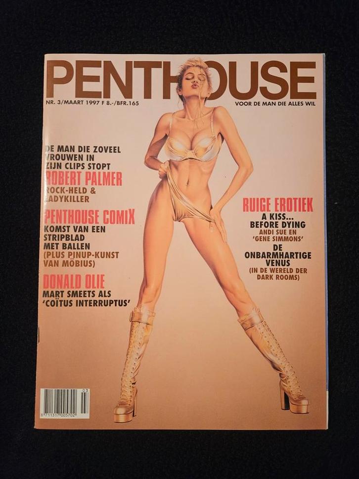Penthouse Magazine - Nr. 3/Maart 1997 - KISS, Boeken, Tijdschriften en Kranten, Zo goed als nieuw, Overige typen, Ophalen of Verzenden