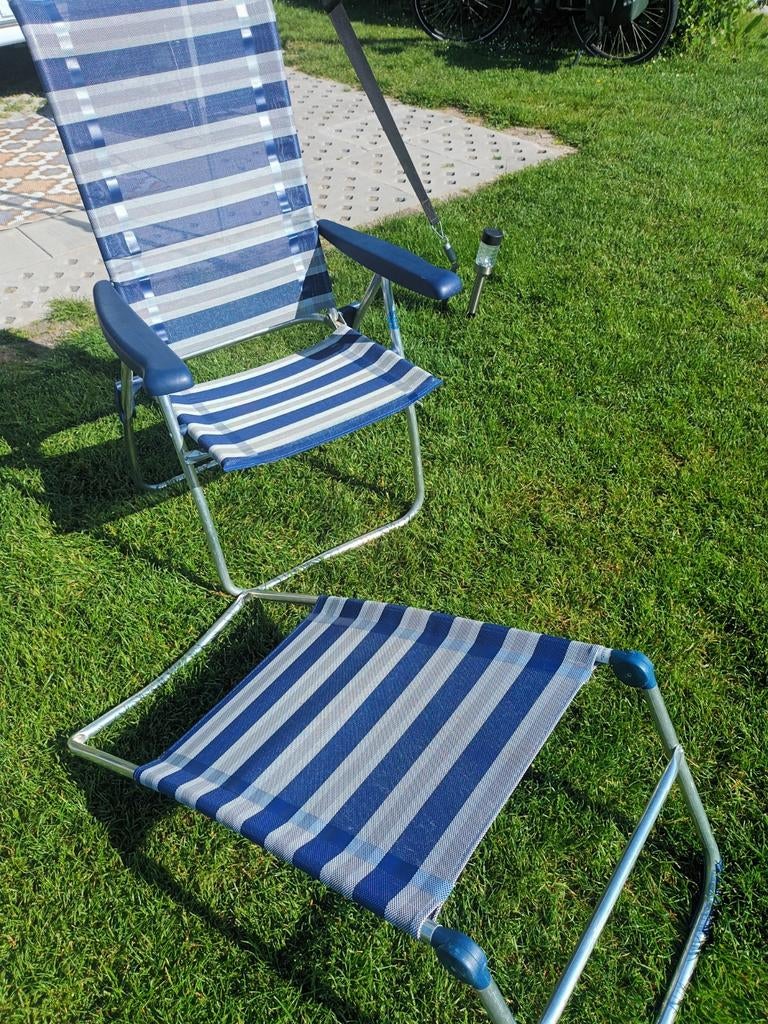 Crespo campingstoelen,verstelbaar, Ophalen of Verzenden, Gebruikt, Campingstoel