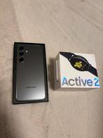 Samsung s24 + galaxy watch active 2, Galaxy S24, Zwart, Ophalen of Verzenden, Zo goed als nieuw