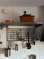 IKEA Kungsfors RVS rekjes keuken - Goede staat, Ophalen, Zo goed als nieuw