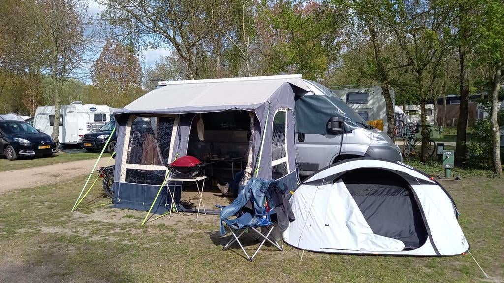 Kampa Classic Air 300 opblaasbare voortent, Caravans en Kamperen, Voortenten en Luifels, Ophalen, Gebruikt, Vinyl, Kampa Dometic