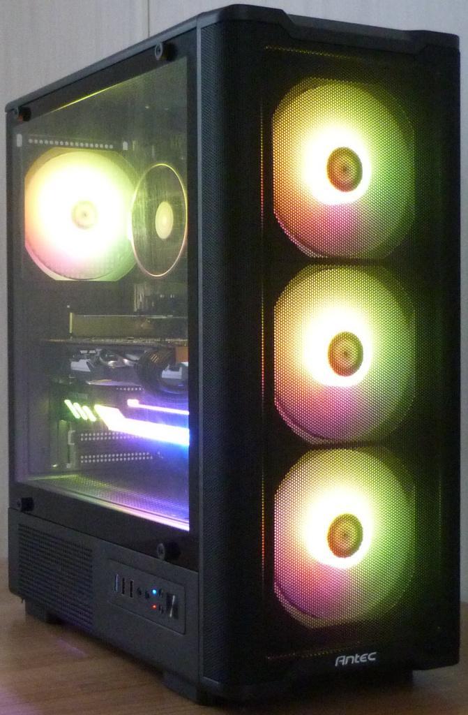 Game PC | 3600X / 16GB/ GTX 1070 Ti/SSD/HDD/Office/WiFi/W11, Computers en Software, Desktop Pc's, Zo goed als nieuw, 3 tot 4 Ghz