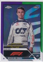 Nyck de Vries RC Purple Green Refractor #181