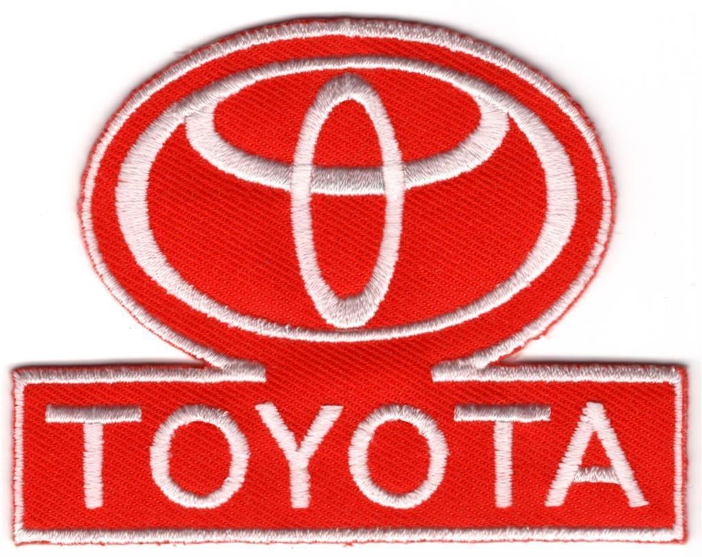 Toyota stoffen opstrijk patch embleem #2, Ophalen of Verzenden, Nieuw, Auto's