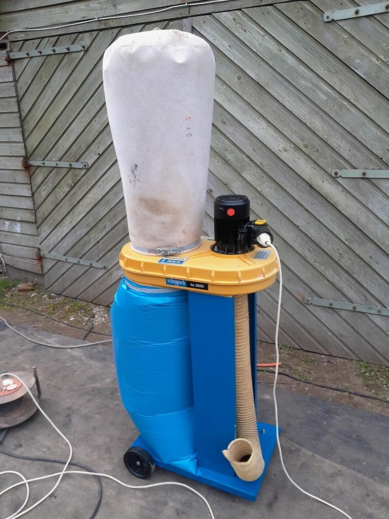 Scheppach mobiele afzuiger afzuiging afzuiginstallatie, Ophalen of Verzenden, Afzuiger
