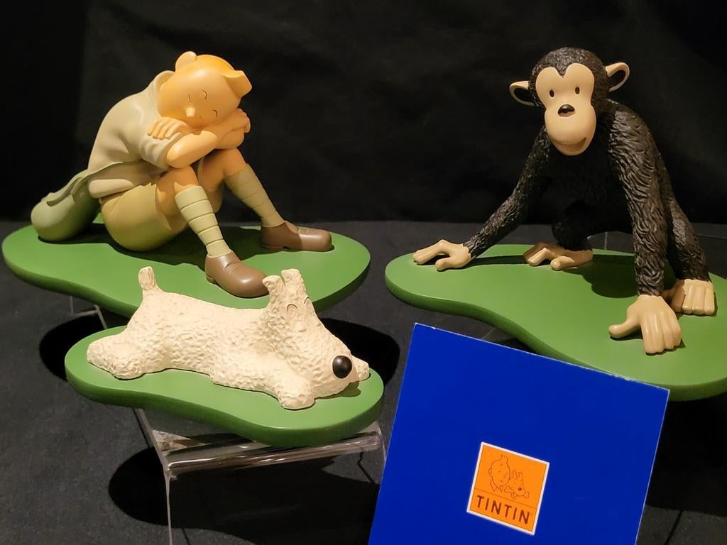 Kuifje in Afrika, Verzamelen, Poppetjes en Figuurtjes, Ophalen of Verzenden