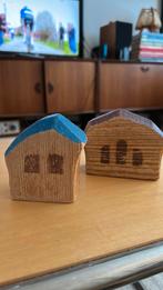 antieke antroposofische Bauhaus huisjes? Erzgebirge?, Ophalen of Verzenden, Gebruikt