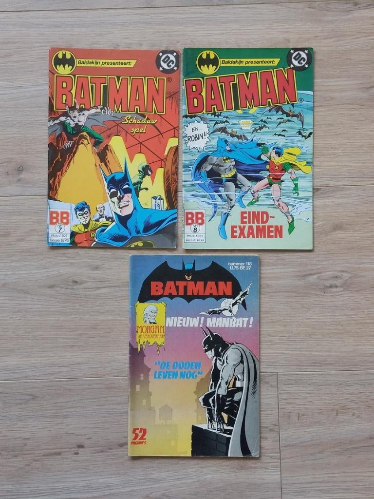 3x Battman - DC Comics, Boeken, Strips | Comics, Meerdere comics, Ophalen of Verzenden, Gelezen, Europa