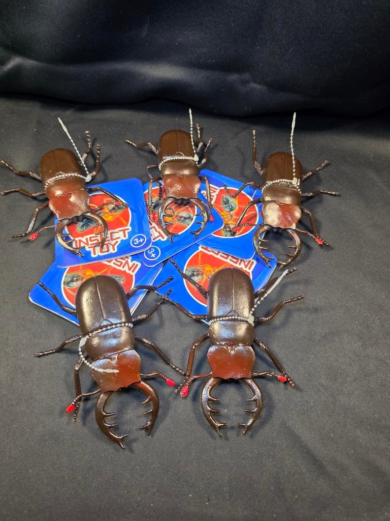 Realistic Insect Toy Beetle 12cm | Speelgoed Kever | Bug Toy, ., Overige typen, Nieuw, Ophalen of Verzenden