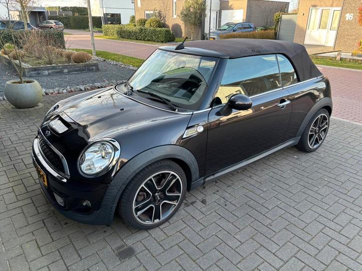 Mini 1.6 Cooper S Roadster AUT 2012 Bruin, Auto's, Mini, Particulier, Cooper S, Bluetooth, Boordcomputer, Centrale vergrendeling
