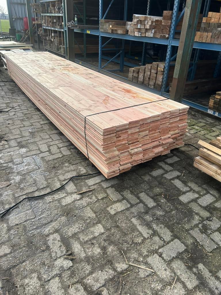 Schutting planken, Tuin en Terras, Schuttingen, Ophalen, Zo goed als nieuw, Hout, Minder dan 3 meter