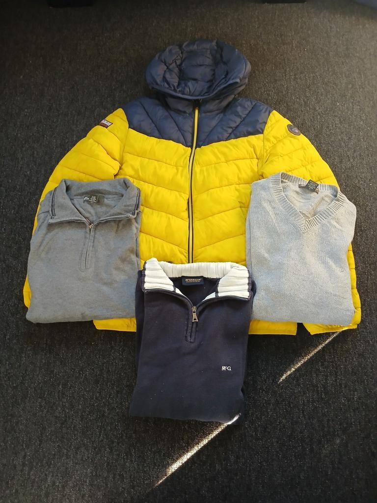 Resell Box: Napapijri, Eddie Bauer, McGregor kledingpakket, Ophalen of Verzenden, Zo goed als nieuw, Overige maten