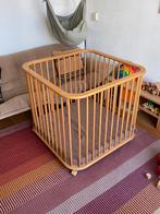 Bopita Houten Box Caro ronde vormen 2 hoogtes, Kinderen en Baby's, Boxen, Ophalen, Zo goed als nieuw