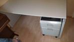 Te koop degelijk bureau + ladekastje, Huis en Inrichting, Bureaus, Ophalen, Gebruikt, Bureau