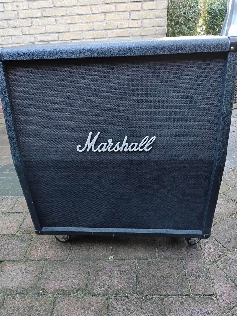 Marshall MC412A Gitaar Speakerkast - 200W RMS, Ophalen of Verzenden, Gebruikt, Gitaar, 100 watt of meer