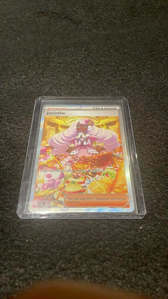 Jacinthe full art 122, Ophalen of Verzenden, Nieuw, Losse kaart, Foil