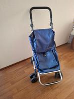 Playmarket boodschappenwagentje trolley, Ophalen, Blauw, Zo goed als nieuw, Wieltjes