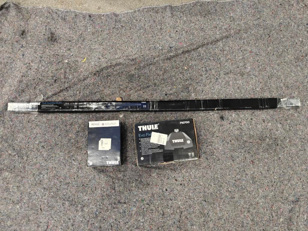 Ford Transit Custom Thule SquareBar dakdragers, Ophalen of Verzenden, Nieuw