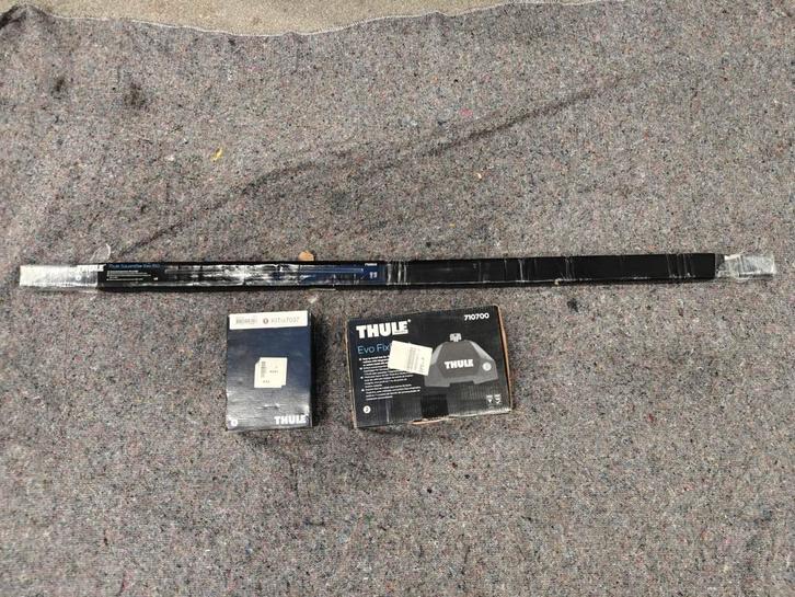 Ford Transit Custom Thule SquareBar dakdragers, Auto diversen, Dakdragers, Nieuw, Ophalen of Verzenden