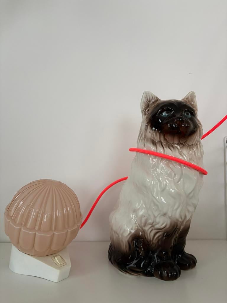 Thabur tafellamp, art deco lamp, vintage, nachtlamp, Antiek en Kunst, Antiek | Lampen, Ophalen of Verzenden