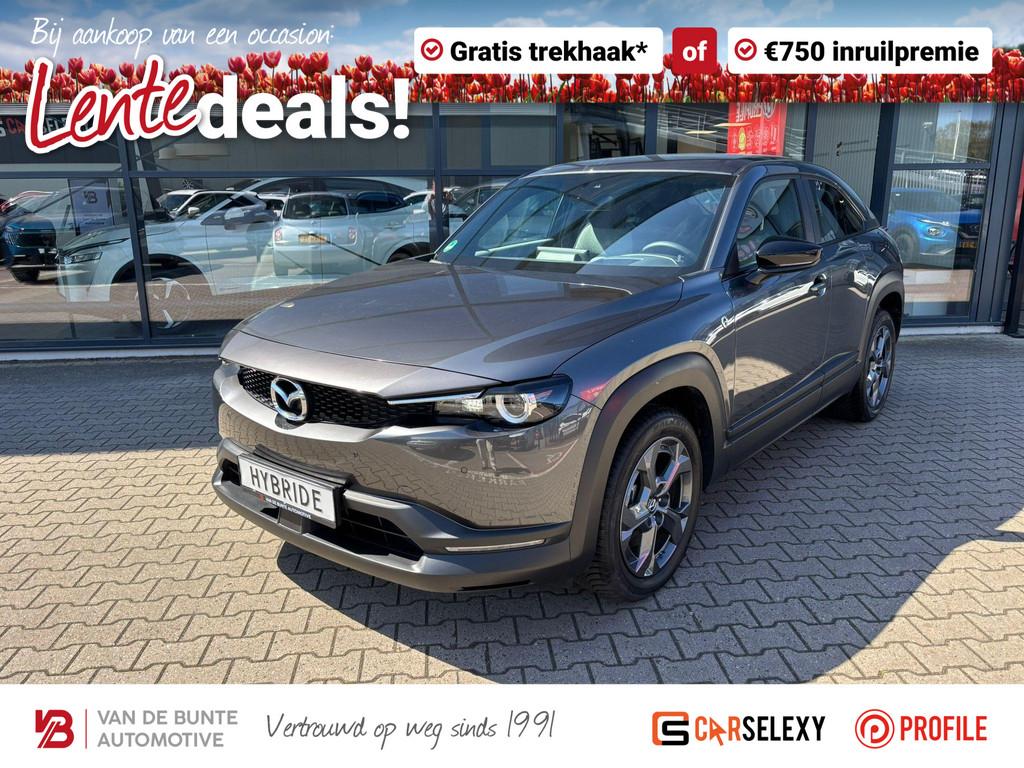 Mazda MX-30 e-SkyActiv R-EV 170 Exclusive-line *Plug-in*, Auto's, Mazda, Bedrijf, Te koop, MX-30, ABS, Achteruitrijcamera, Adaptive Cruise Control