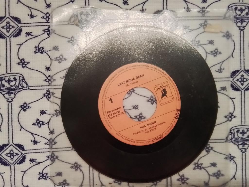 Rika jansen           Laat misja gaan, Cd's en Dvd's, Vinyl Singles, Ophalen of Verzenden, Zo goed als nieuw, Nederlandstalig