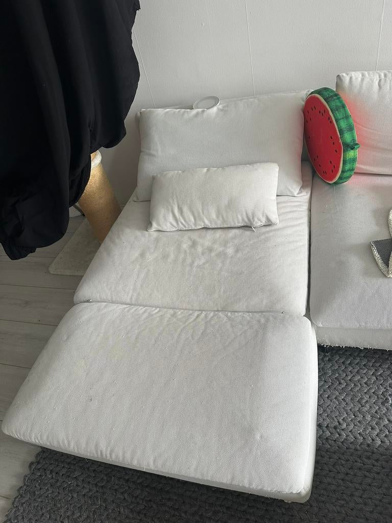 Soderhamn chaise lounge frame met kussens zonder hoes, Ophalen, Gebruikt, Eenpersoons, Minder dan 150 cm