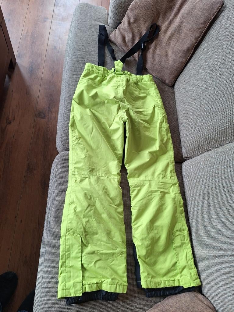 Crivit skibroek - Maat 146/152 - Neon geel, Ophalen of Verzenden