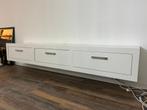 Hangend TV meubel / sideboard, Ophalen, Zo goed als nieuw, 200 cm of meer, Minder dan 100 cm