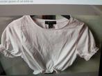 Crop top xxs, Kleding | Dames, Tops, Wit, Ophalen of Verzenden, Zo goed als nieuw, Korte mouw
