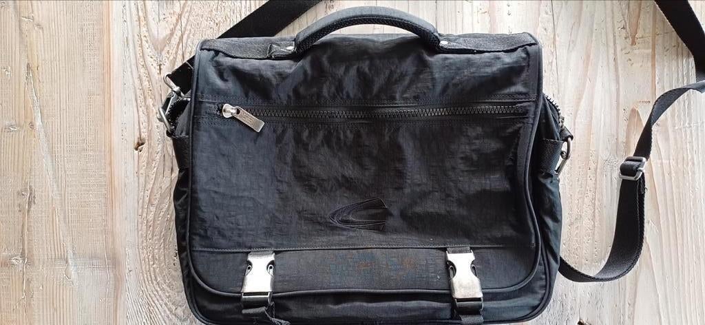 Zwarte laptoptas/dossiertas. Merk Camel active., Verzenden, 17 inch of meer, Trolleytas