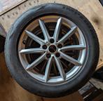 BMW X1 /X2 Zomerbanden op org. velgen 225/55ZR17, Ophalen, Gebruikt, Banden en Velgen, 17 inch