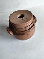 Steengoed potje met deksel, nummer 4, Ophalen of Verzenden
