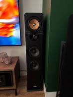 Teufel ultima 40 met denon receiver, Zo goed als nieuw, 120 watt of meer, Front, Rear of Stereo speakers, Ophalen