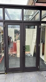 2 deuren voor achterpui, Gebruikt, Overige typen, Inclusief glas, Hout