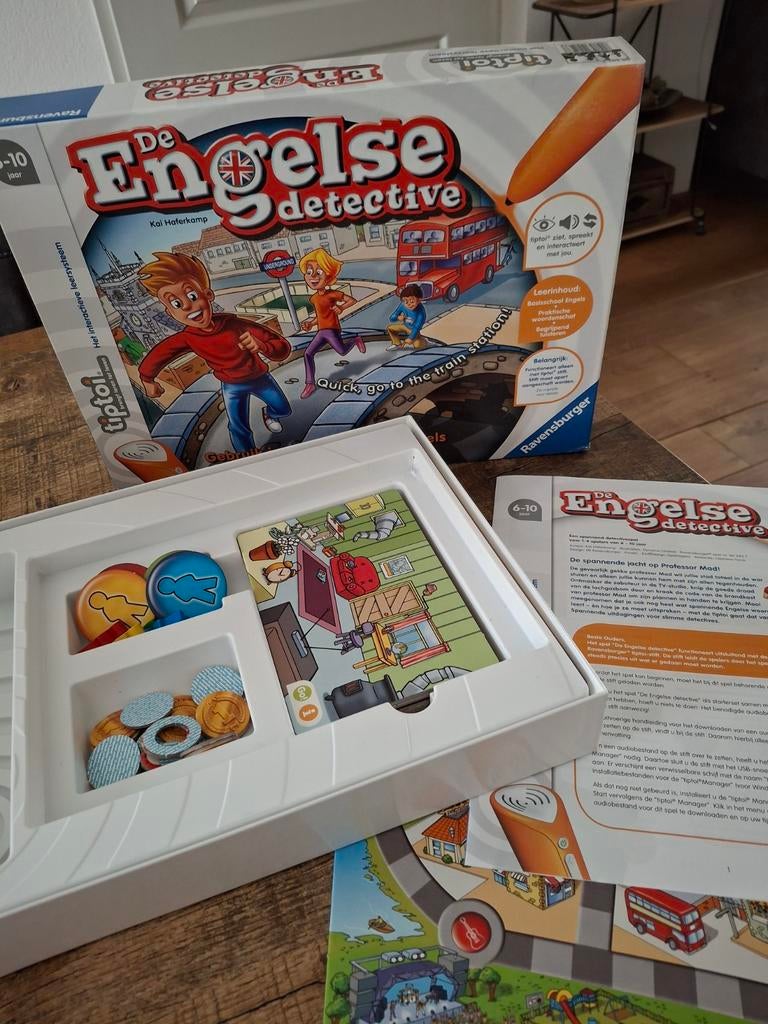 Tiptoi Engelse detective, Ophalen of Verzenden