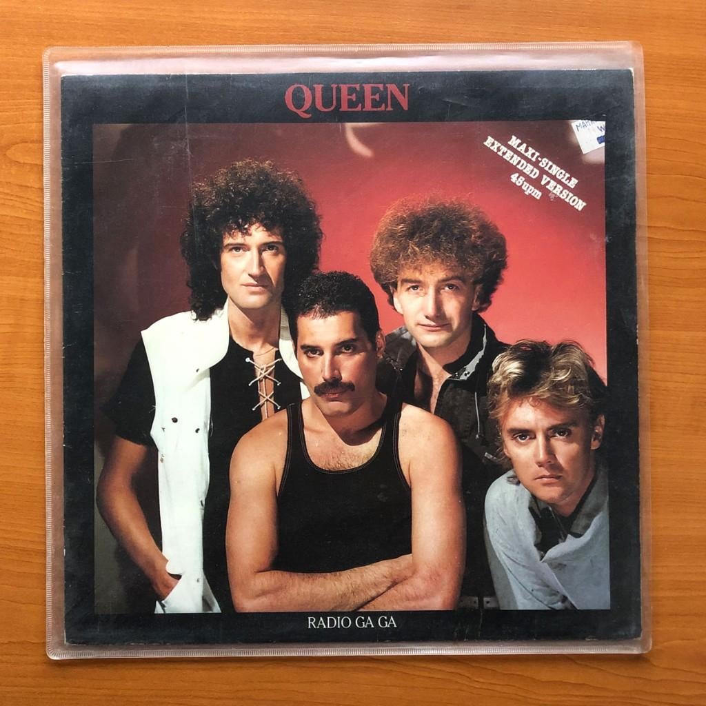Queen - Radio Ga Ga (12" Maxi-Single), Gebruikt, Maxi-single, Ophalen of Verzenden, Pop
