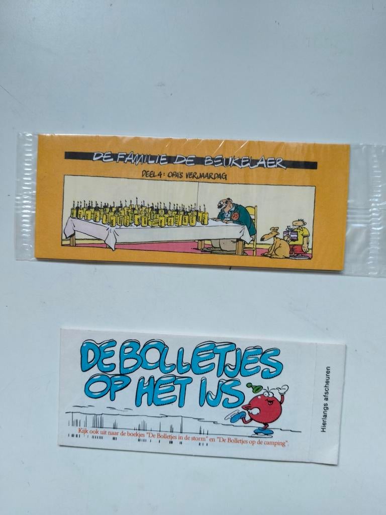 Reclame strips Bolletje en De Beukelaer, Verzamelen, Verzenden, Nieuw, Gebruiksvoorwerp