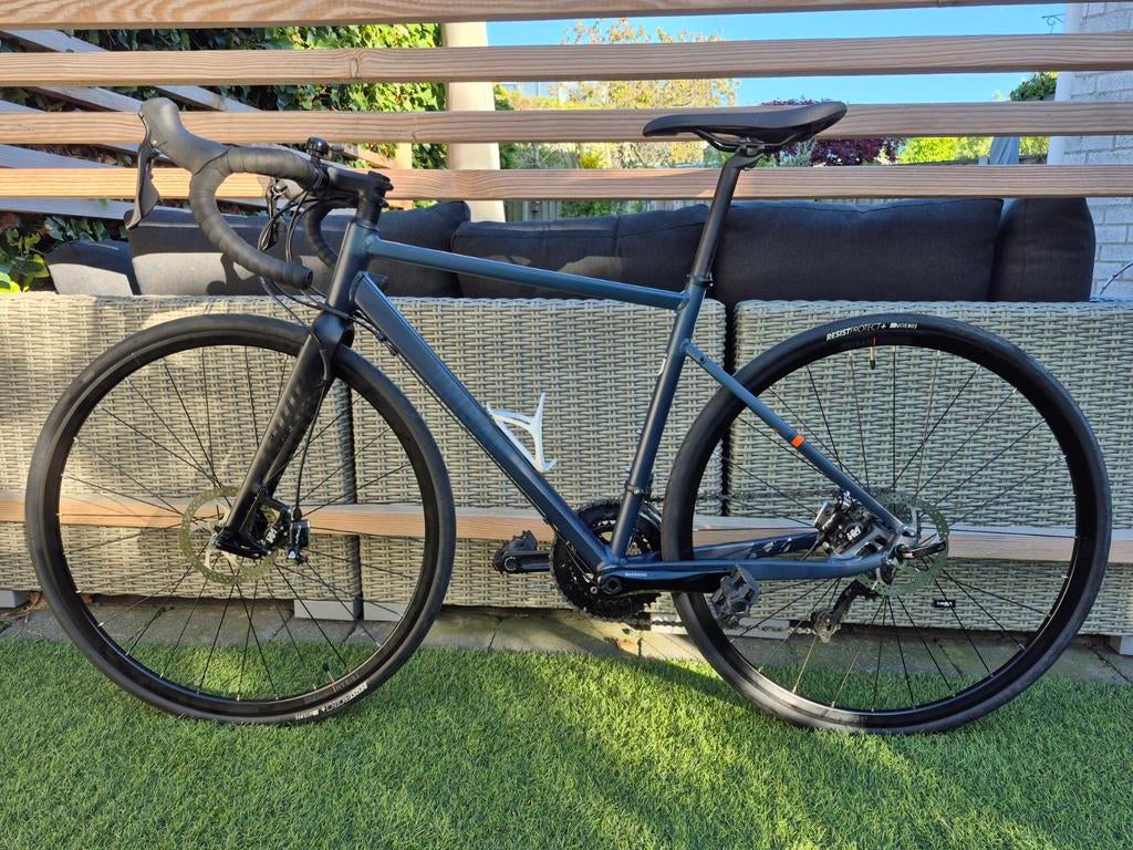 Racefiets RC Triban 520 met Shimano 105, Fietsen en Brommers, Fietsen | Racefietsen, 28 inch, Aluminium, Zo goed als nieuw, Meer dan 20 versnellingen
