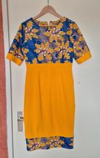 Mooie jurk maat L okselmaat 47 cm taille 38 cm heup 47, Geel, Maat 42/44 (L), Nieuw, Ophalen of Verzenden