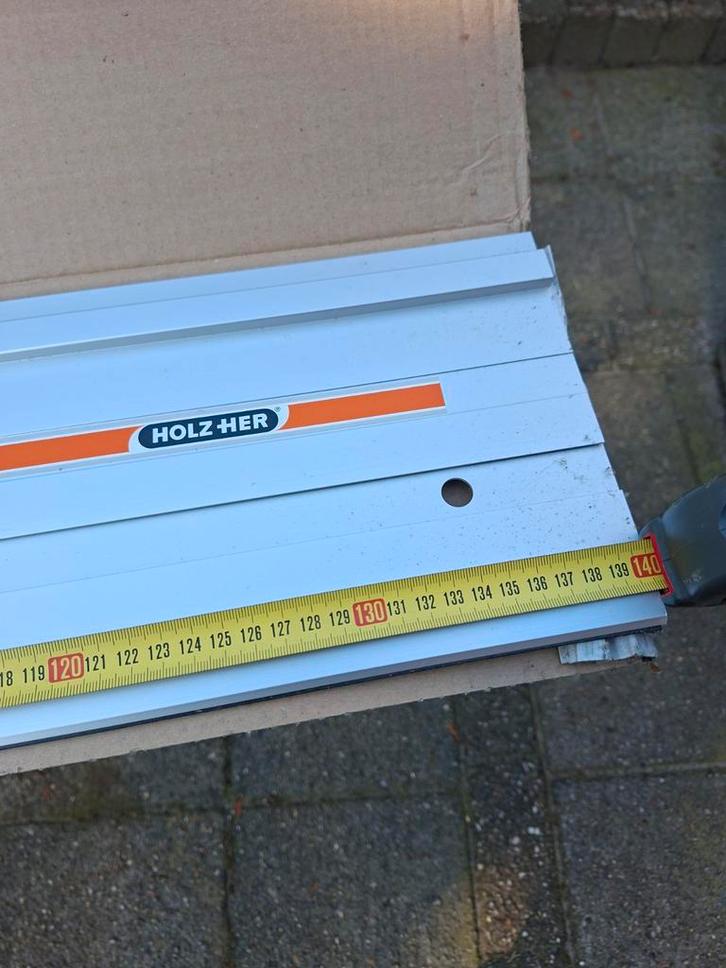 Holz-Her zaaglineaal - Nauwkeurig zagen, Doe-het-zelf en Verbouw, Gereedschap | Zaagmachines, Gebruikt, Overige typen, 1200 watt of meer