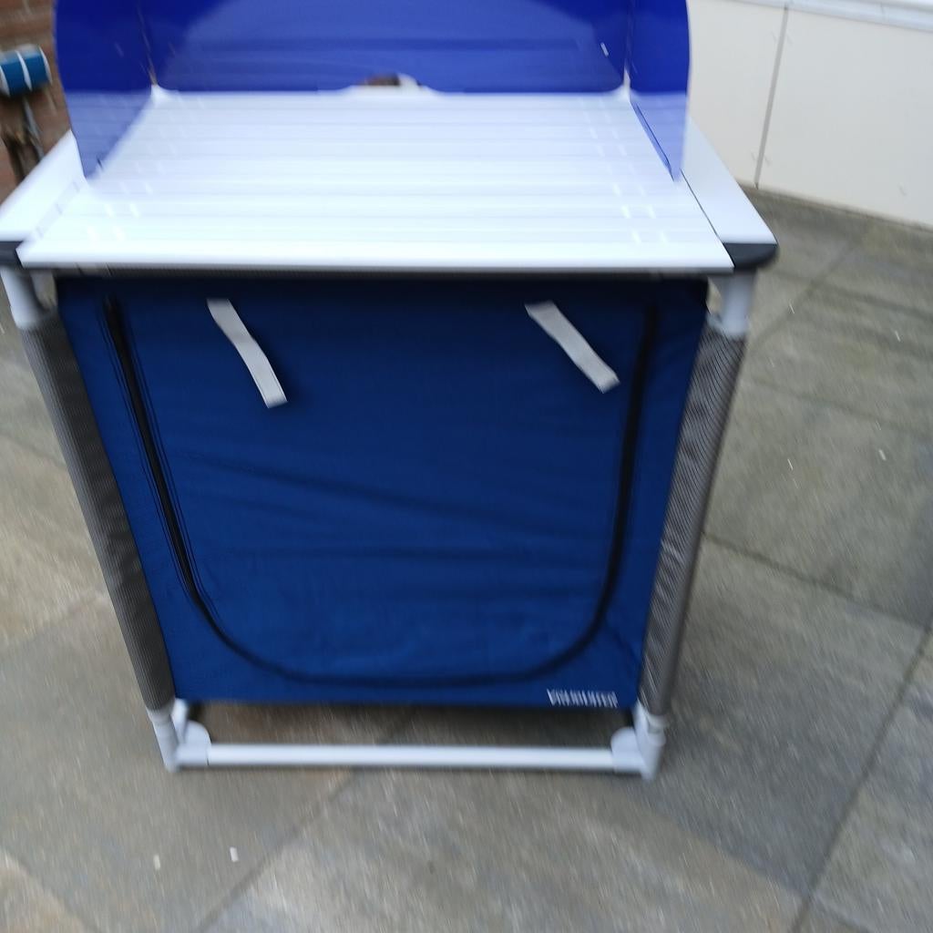 Camping kooktafel  van De Vrijbuiter - Zo goed als nieuw, Caravans en Kamperen, Kampeeraccessoires, Ophalen of Verzenden, Zo goed als nieuw