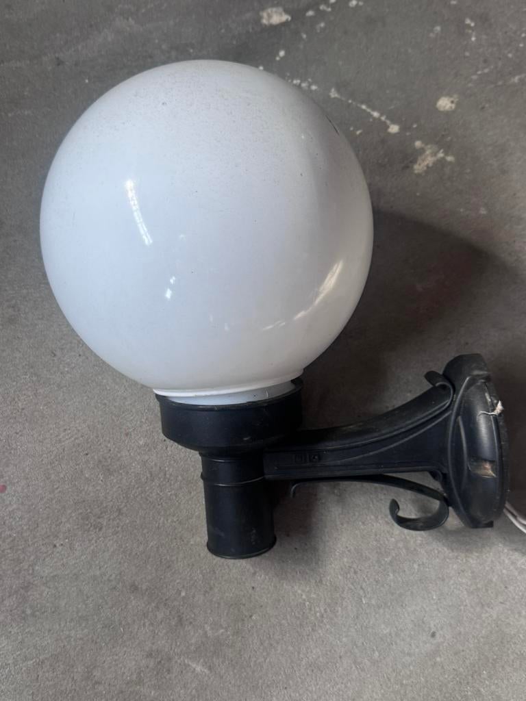 Buitenlampen, Tuin en Terras, Buitenverlichting, Ophalen, Kunststof, Gebruikt, Wandlamp