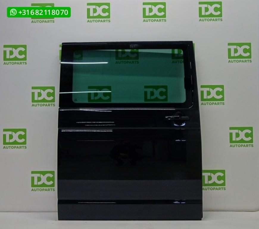 Volkswagen T5 GP ('09-'15) Schuifdeur rechts zwart met raam, Auto-onderdelen, Carrosserie en Plaatwerk, Gebruikt, Rechts, Ophalen of Verzenden