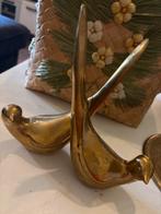 Vintage Messing Vogels - Set van 2, Ophalen, Brons