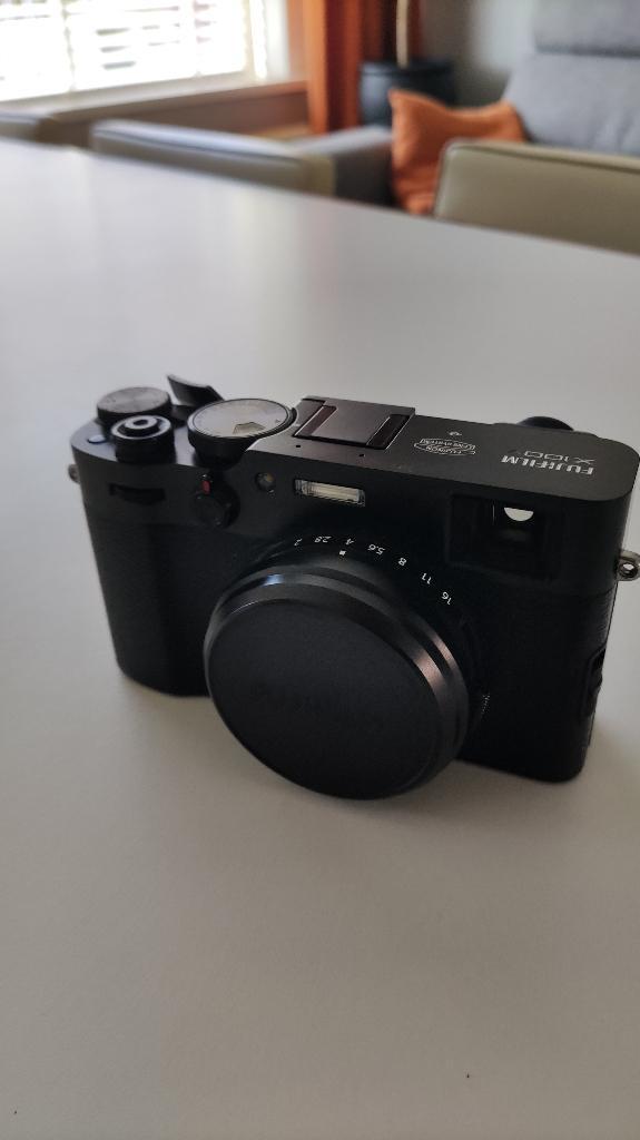 Fujifilm X100V zwart, Audio, Tv en Foto, Fotocamera's Digitaal, Zo goed als nieuw, Compact, Fuji, Geen optische zoom, Ophalen