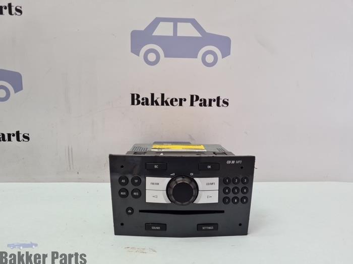 Radio CD Speler van een Opel Corsa, Gebruikt, -, -, Opel