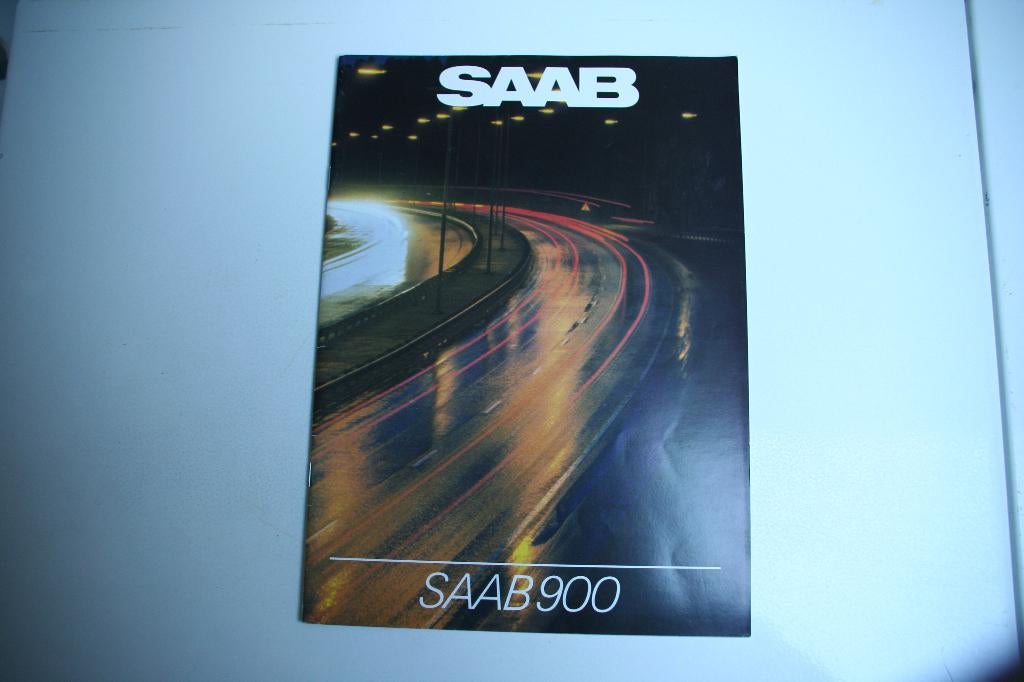 Folder Saab 900 (1982) (28), Boeken, Ophalen of Verzenden, Nieuw, Overige merken
